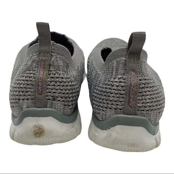 Skechers Air-Cooled Memory Foam Grey Sneakers Women’s Size 7 - Picture 4 of 10